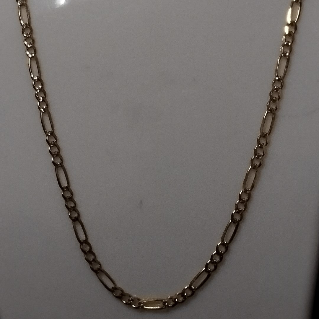 CADENAS 3X1 DIAMANTADA ORO 14K 55 CM 8.6 GR (NUEVO)