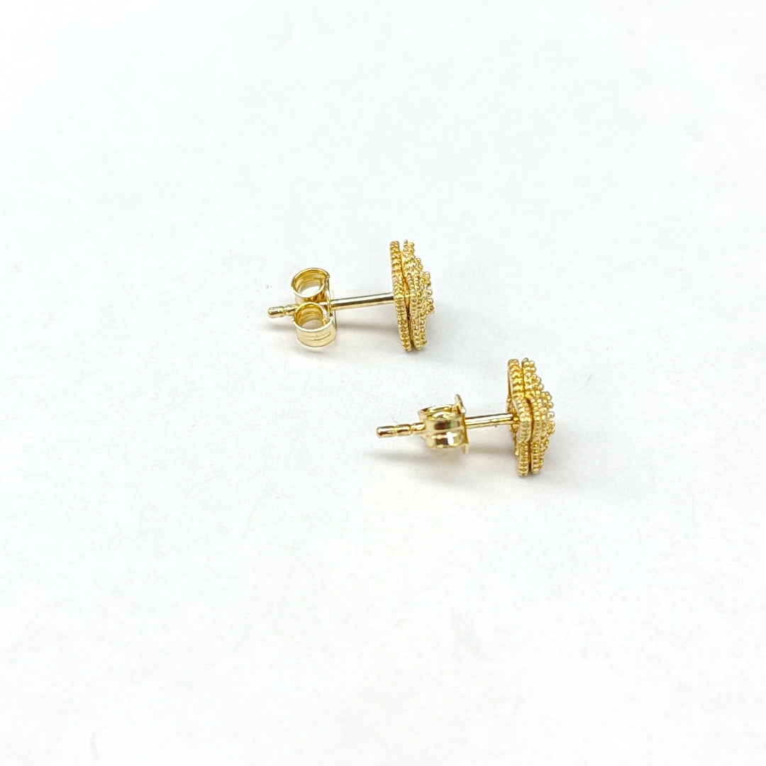 BROQUELES ORO 14K 1.6 (NUEVO)