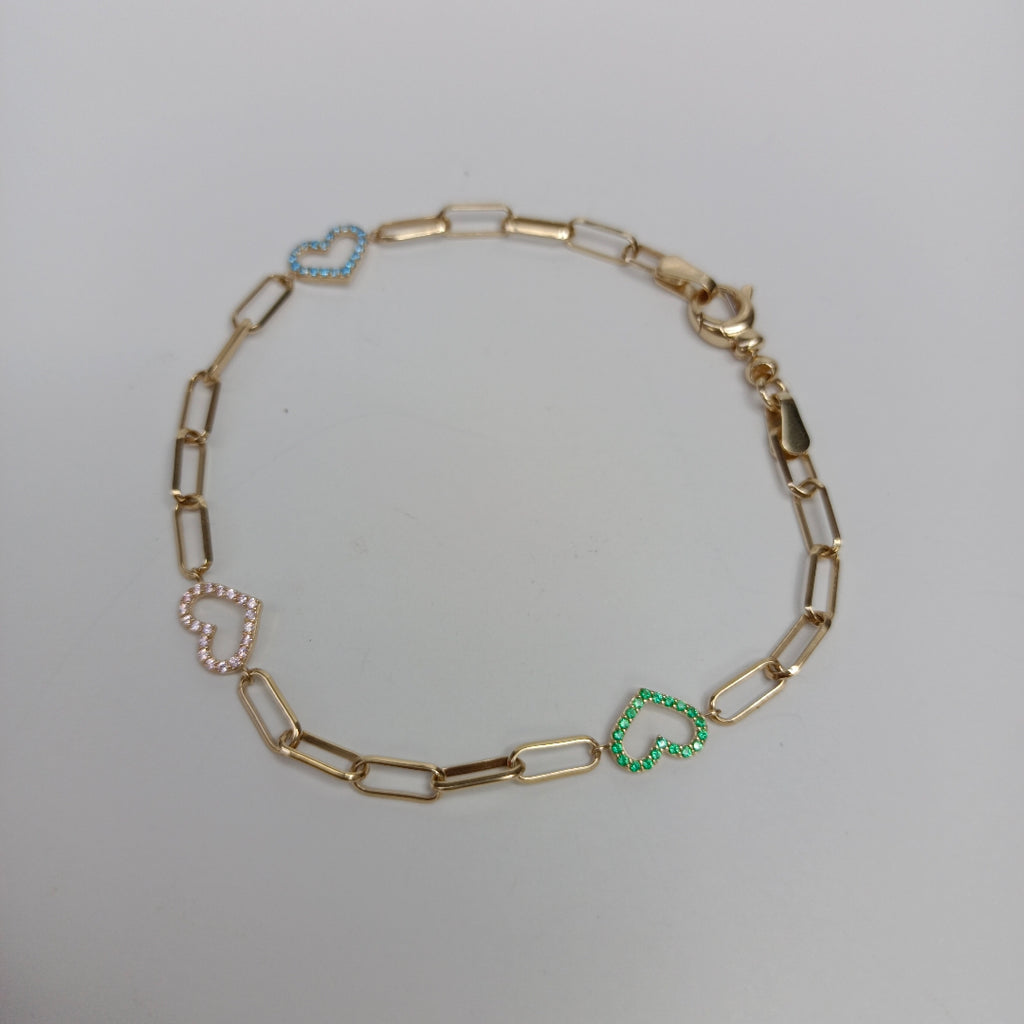 PULSERAS DAMA ORO 14K 3.4 (NUEVO)