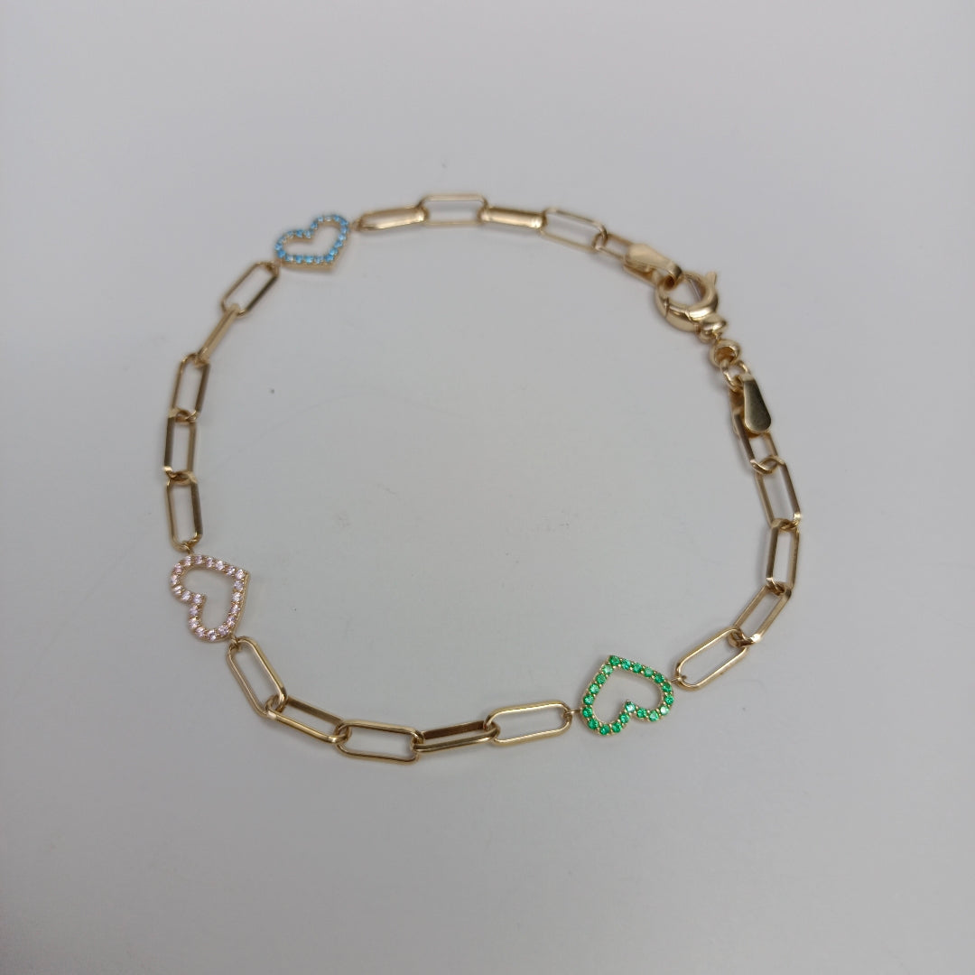 PULSERAS DAMA ORO 14K 3.4 (NUEVO)