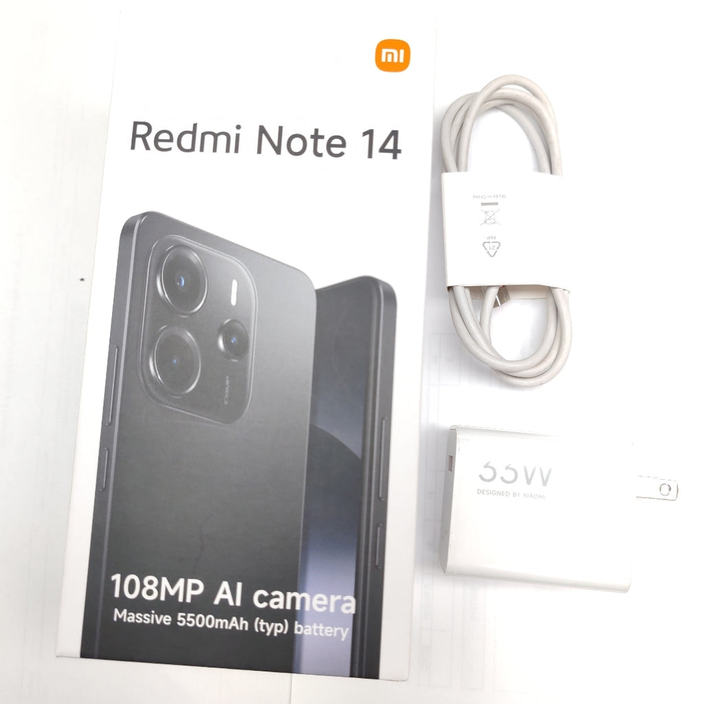 CELULAR XIAOMI REDMI NOTE 14 24117RN76L (2025) 256 GB 8 GB RAM (SEMINUEVO)