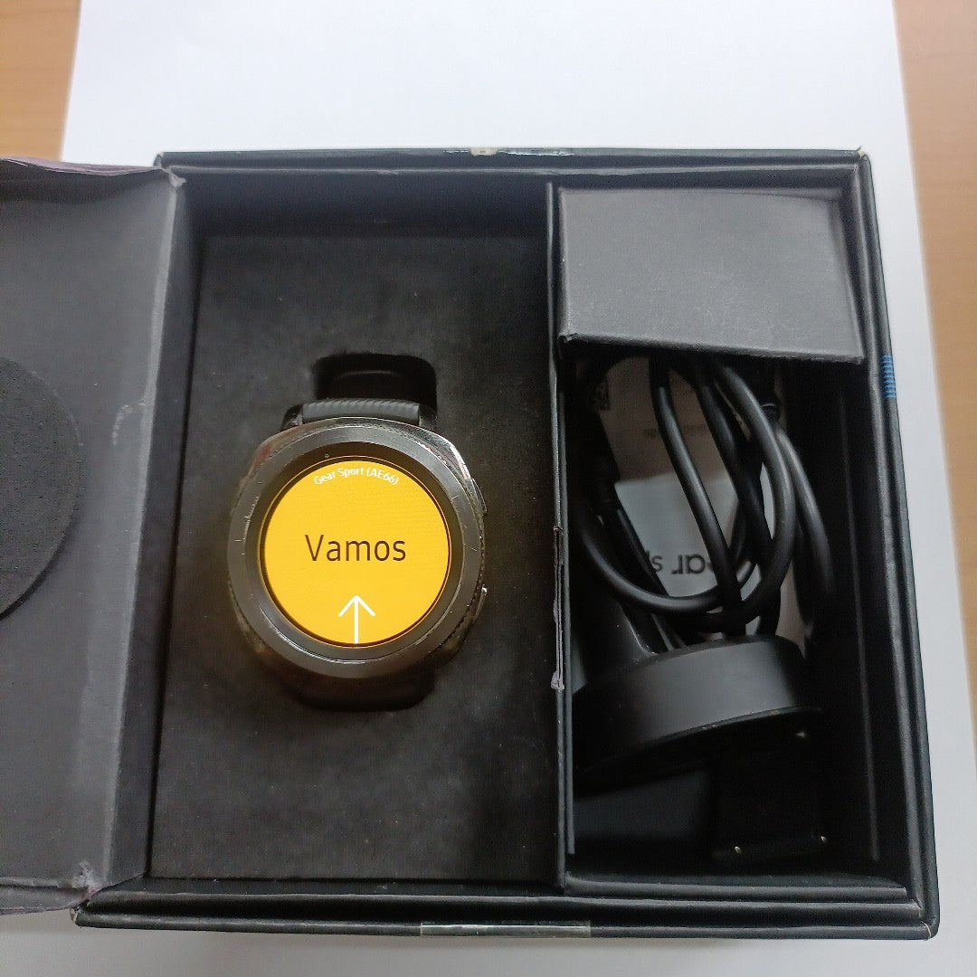 SMARTWATCH SAMSUNG GALAXY GEAR SPORT SM-R600 42 MM BLUETOOTH (SEMINUEVO)