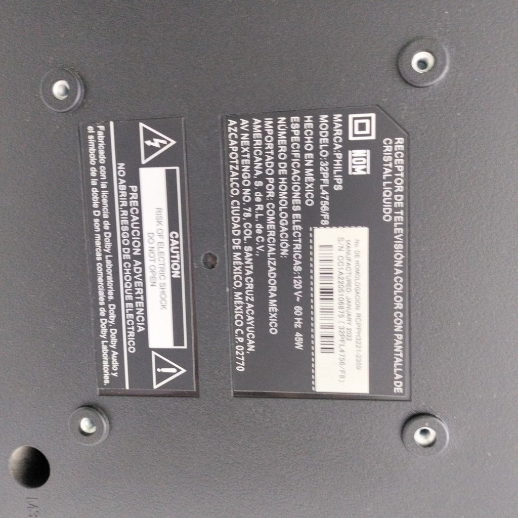 PANTALLA PHILIPS 32PFL4756/F8 (2022) 32" LED (SEMINUEVO)