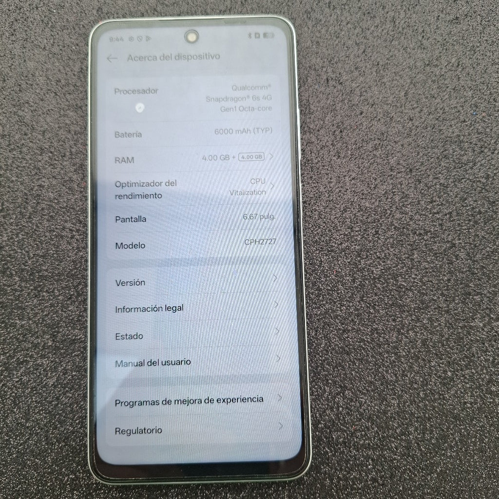 CELULAR OPPO A5 CPH2727 (2025) 256 GB 4 GB RAM (SEMINUEVO)