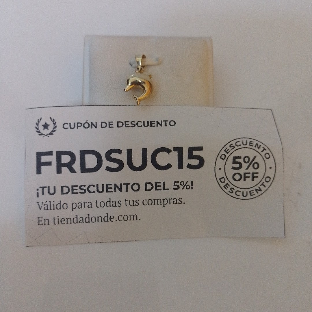 DIJE ORO 14 K 0.9 GRMS (SEMINUEVO)