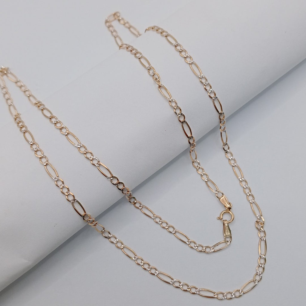 CADENA ORO, RODIADO 14 K 4.7 GRMS (SEMINUEVO)