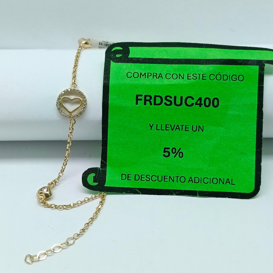 PULSERAS DAMA ORO 14K 2 (NUEVO)