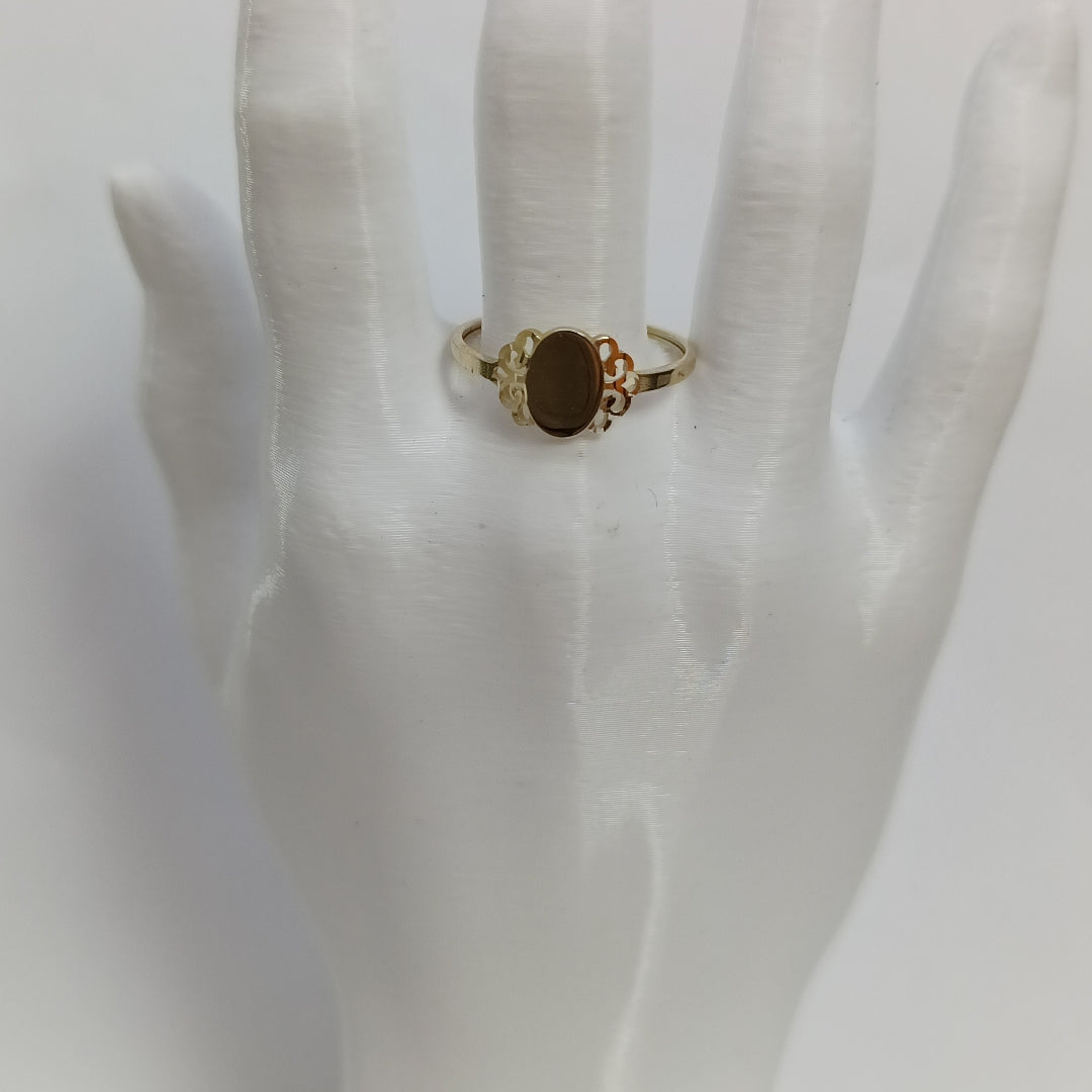 ANILLOS ANILLITO 10K TALLA 8 1 GR (NUEVO)
