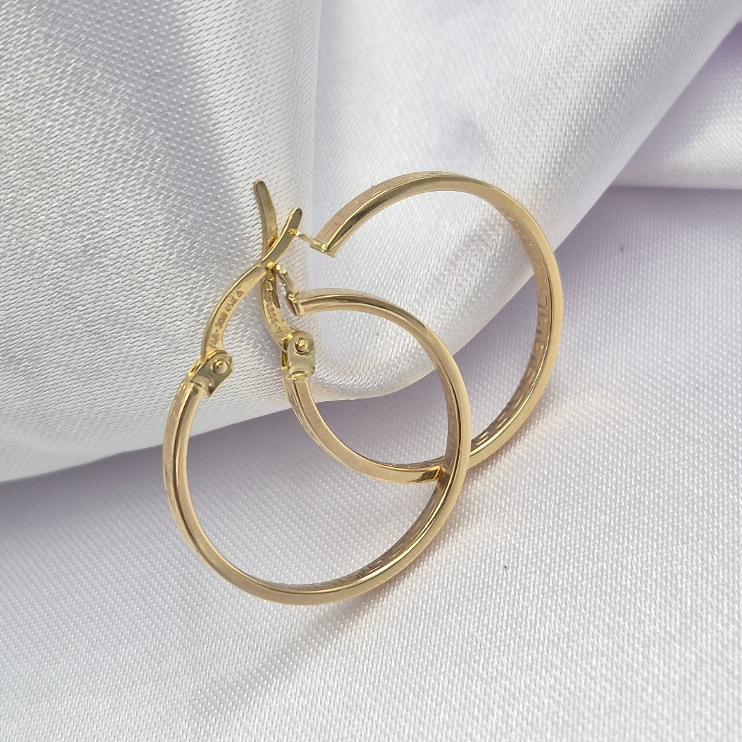 ARRACADAS ORO 14K 1.5 (NUEVO)