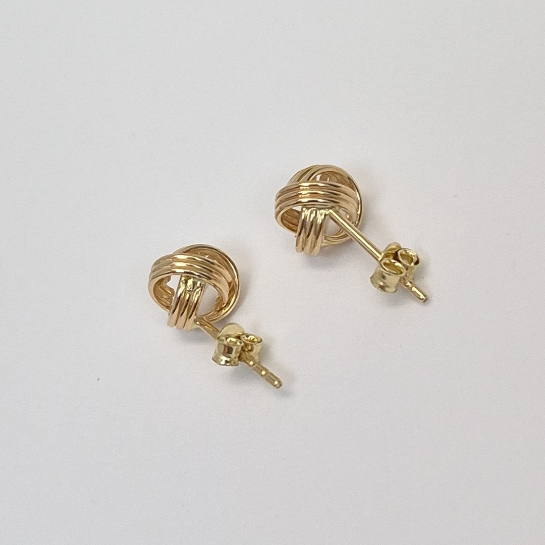 BROQUELES ORO 14K 1.8 (NUEVO)