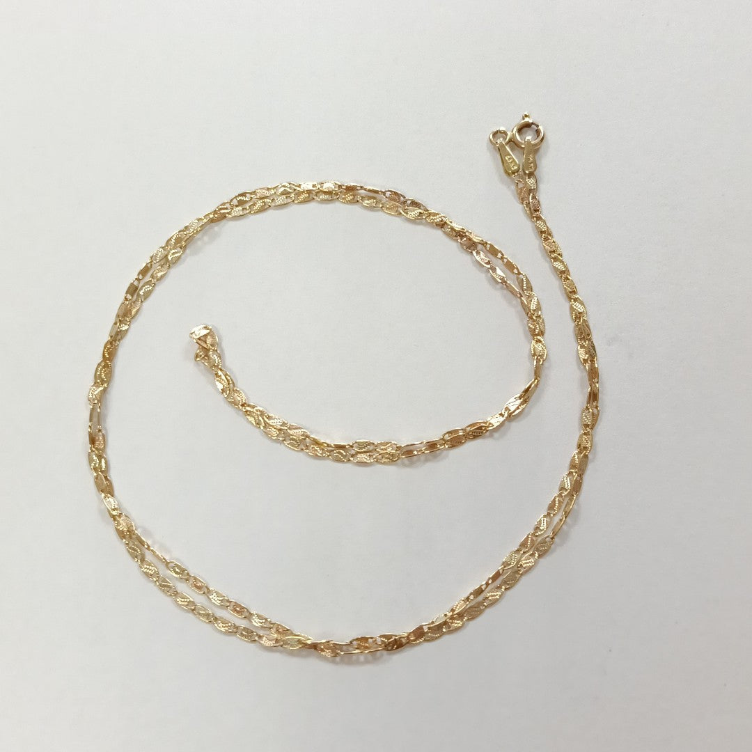 CADENA ORO 14 K 3,20 GRMS (SEMINUEVO)