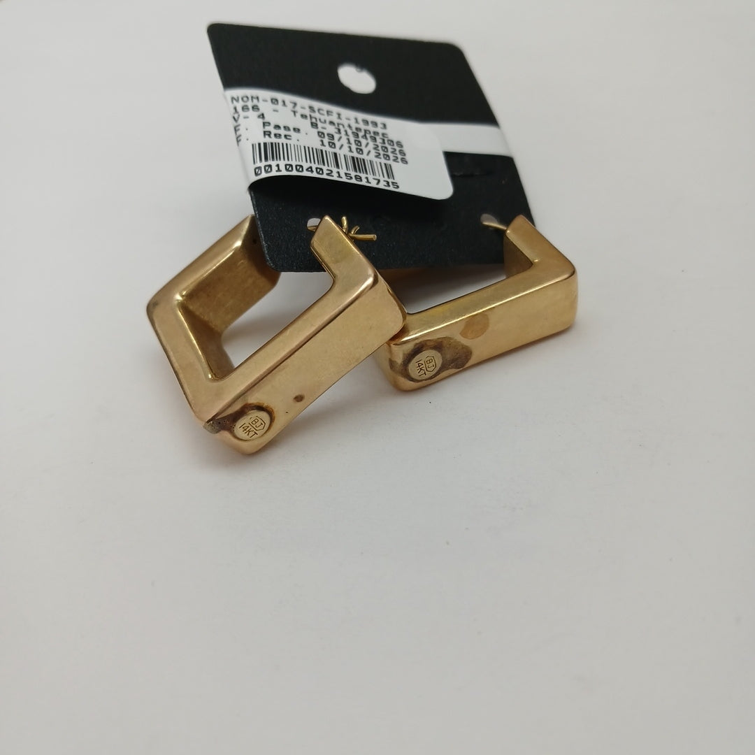 ARRACADAS PAR ORO 14 K 7.1 GRMS (SEMINUEVO)