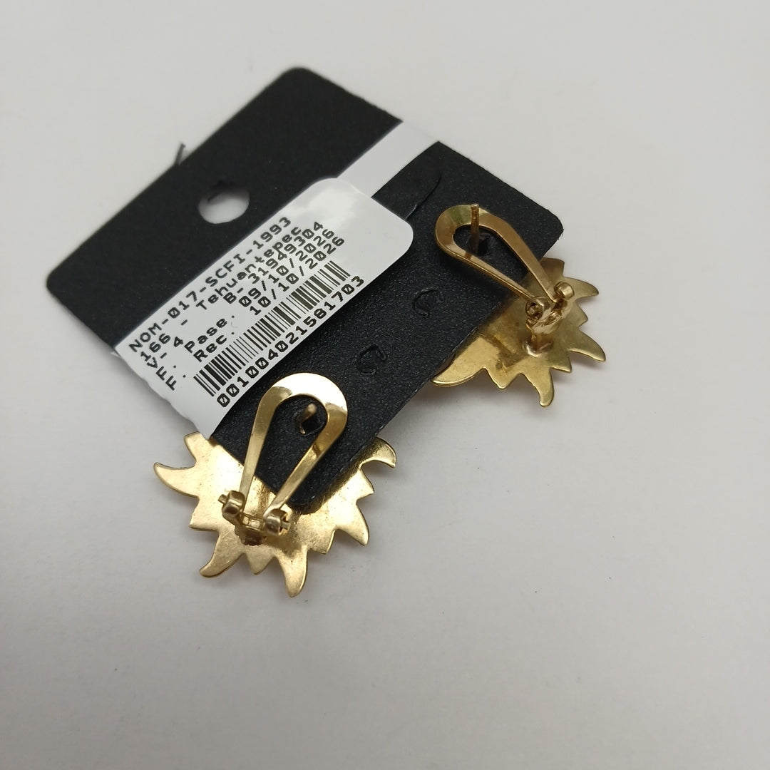ARETES PAR ORO 14 K 5.6 GRMS (SEMINUEVO)