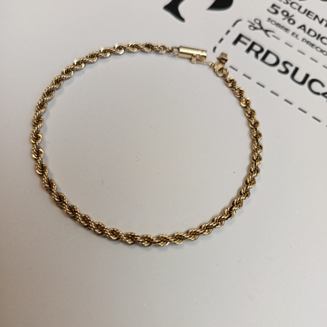 PULSERA ORO 14 K 6.3 GRMS (SEMINUEVO)