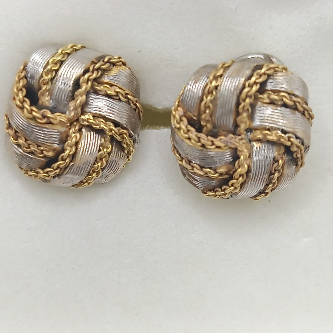 ARETES PAR ORO 16K 12,10 GRMS (SEMINUEVO)