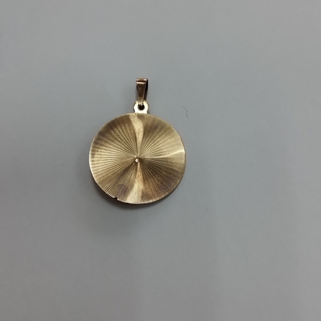 MEDALLA RELIGIOSA ORO 14 K 2,80 GRMS (SEMINUEVO)