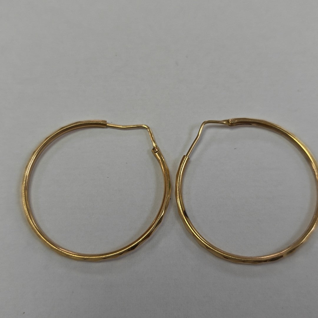 ARRACADAS PAR ORO 14 K 2.3 GRMS (SEMINUEVO)