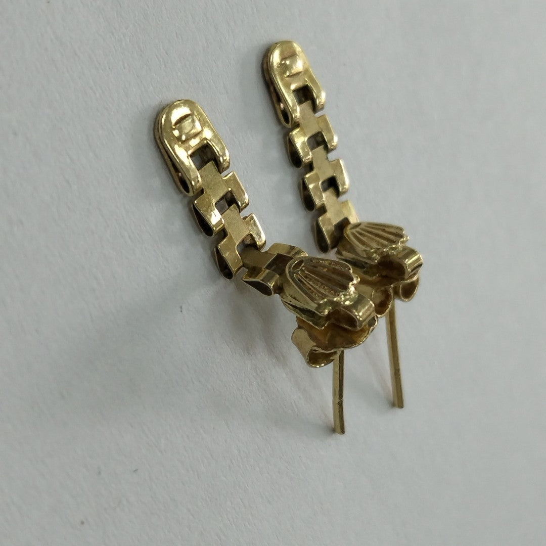 ARETES PAR ORO 14 K 1.5 GRMS (SEMINUEVO)