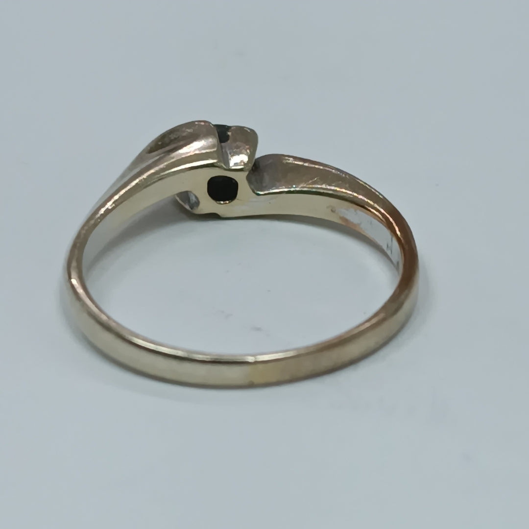 SOLITARIO ORO 14 K 2 GRMS (SEMINUEVO)