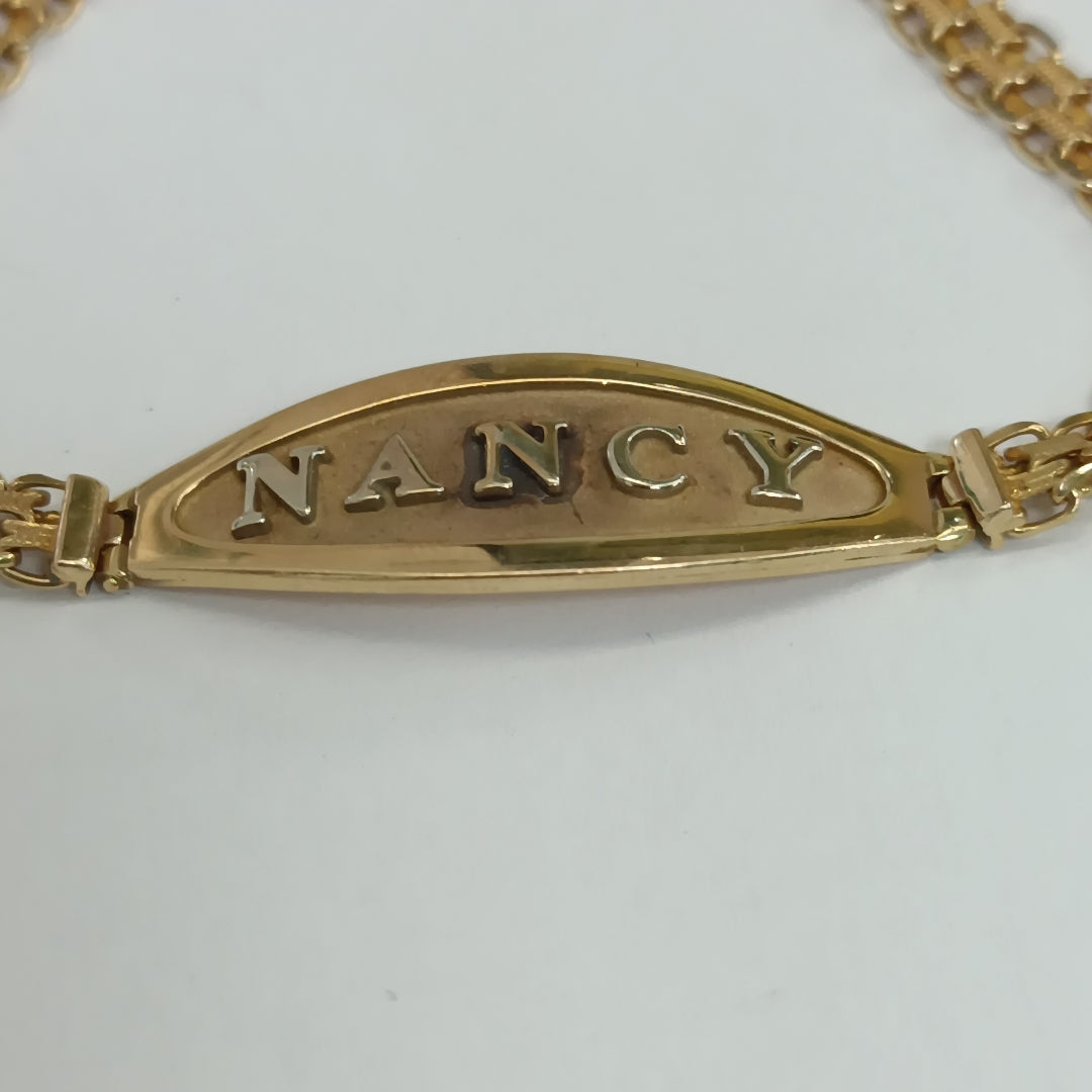 PULSERA ORO 14 K 12,60 GRMS (SEMINUEVO)