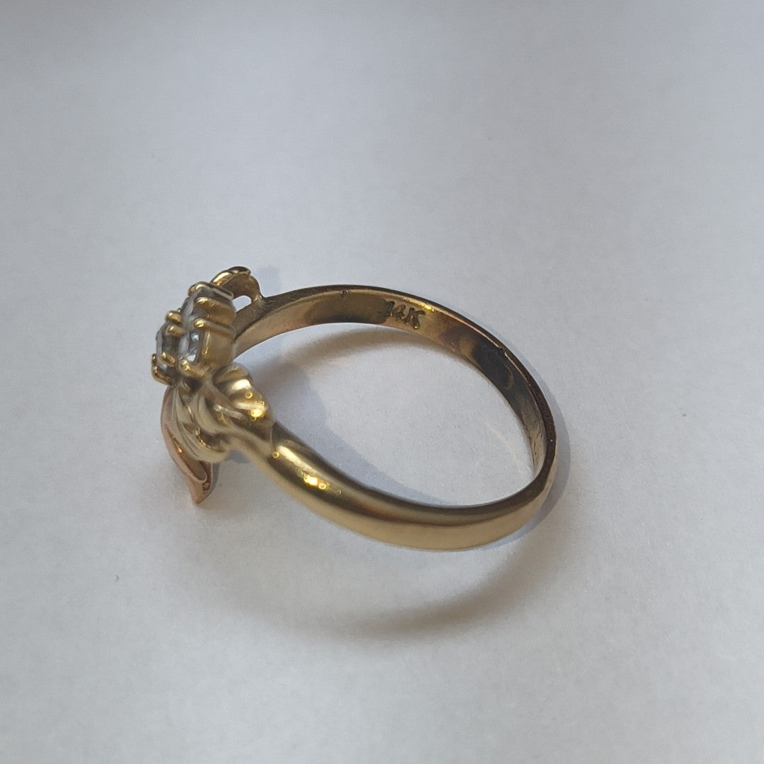 ANILLO ORO 14 K 3,50 GRMS (SEMINUEVO)