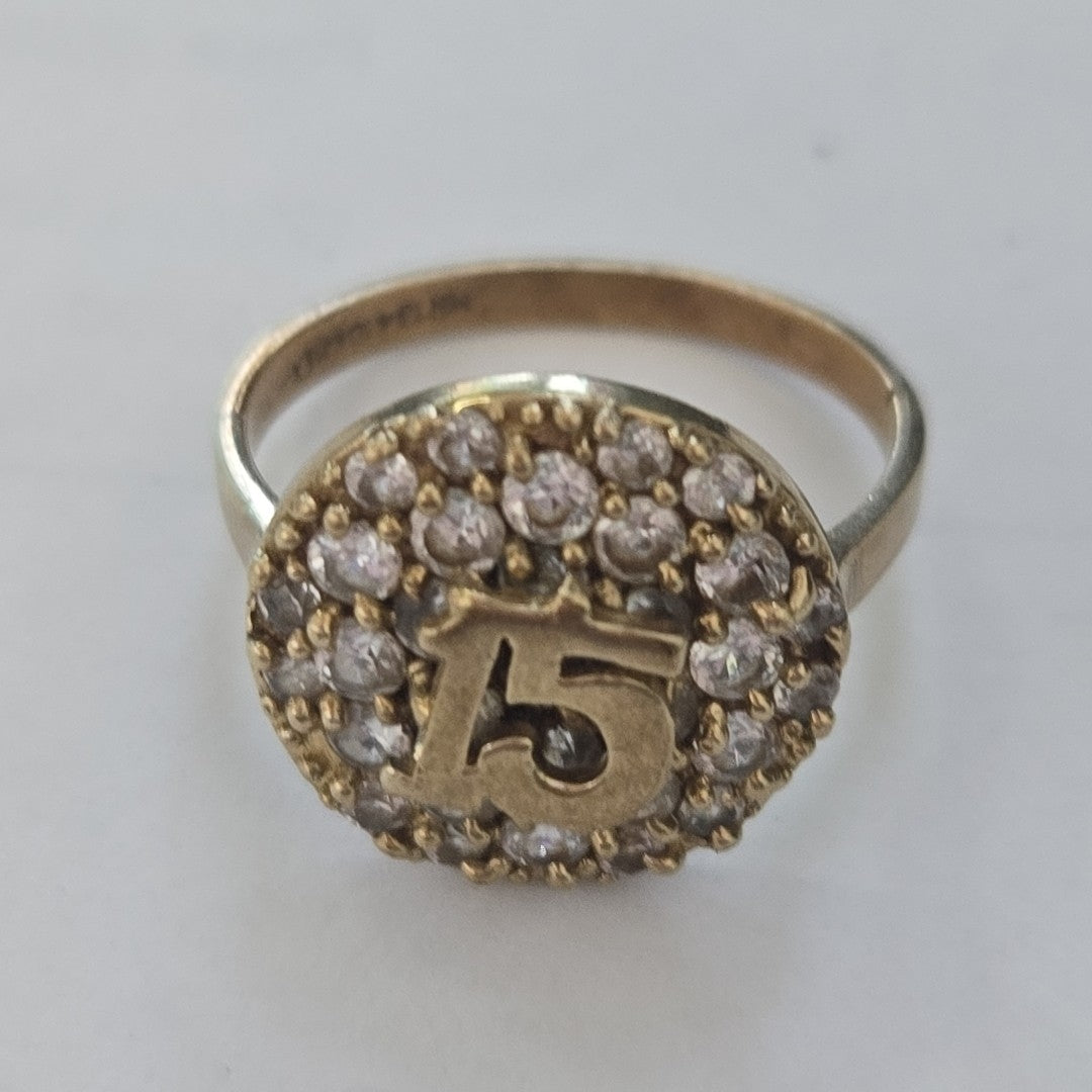 ANILLO ORO 10 K 2.8 GRMS (SEMINUEVO)