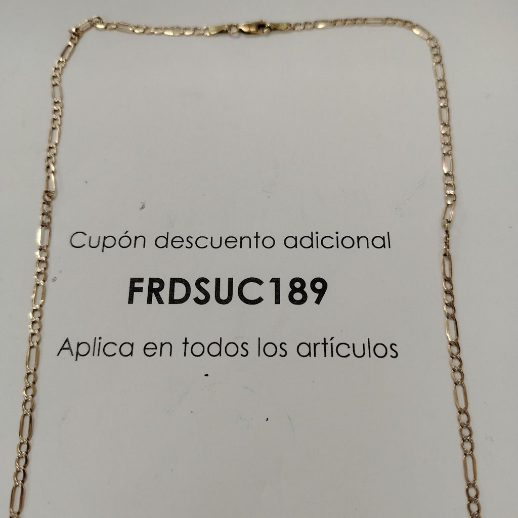 CADENA ORO 10 K 3.5 GRMS (SEMINUEVO)