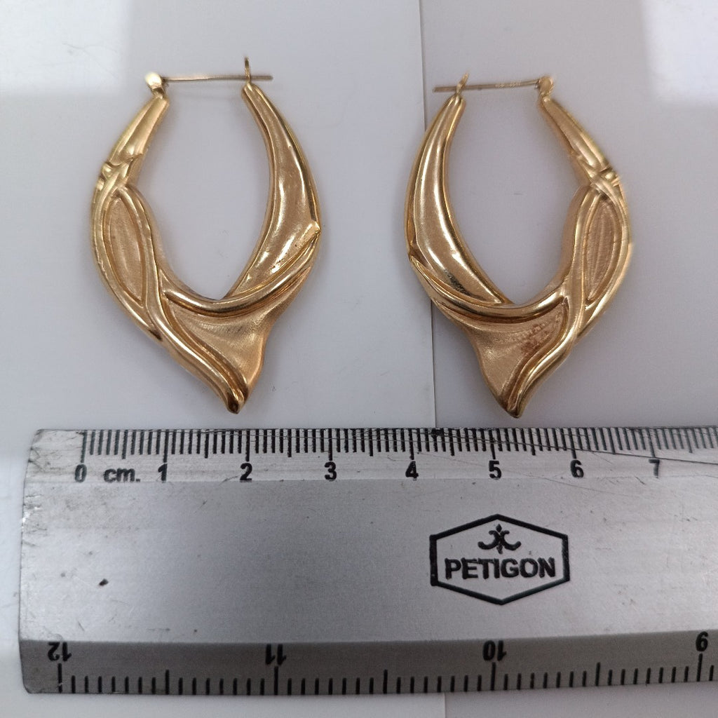 ARRACADAS PAR ORO 14 K 5.8 GRMS (SEMINUEVO)