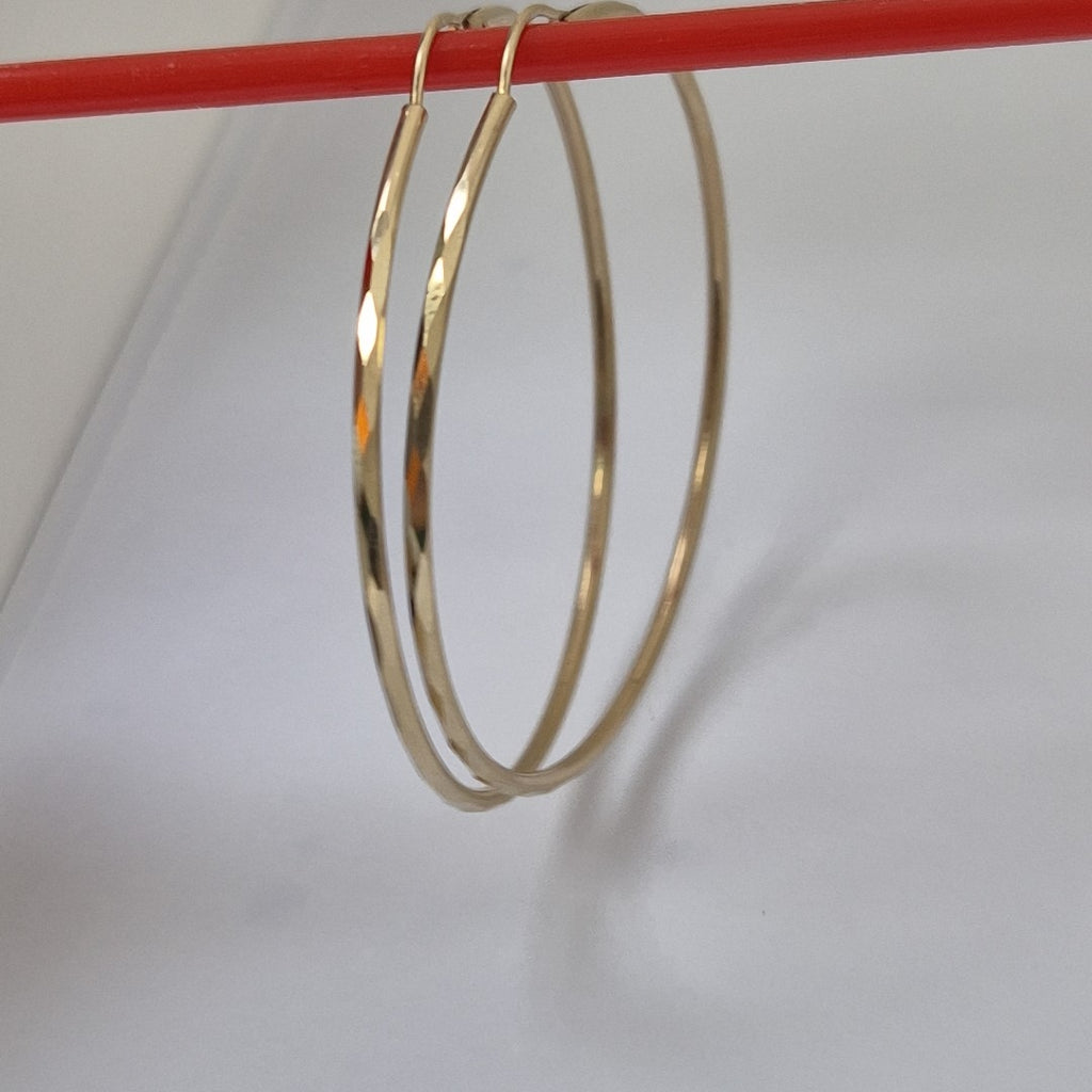 ARRACADAS PAR ORO 10 K 3.2 GRMS (SEMINUEVO)