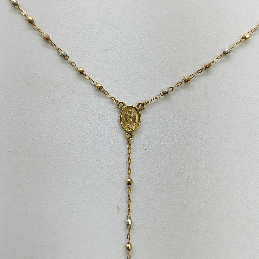 CADENA ORO COMBINADO 10 K 2,40 GRMS (SEMINUEVO)