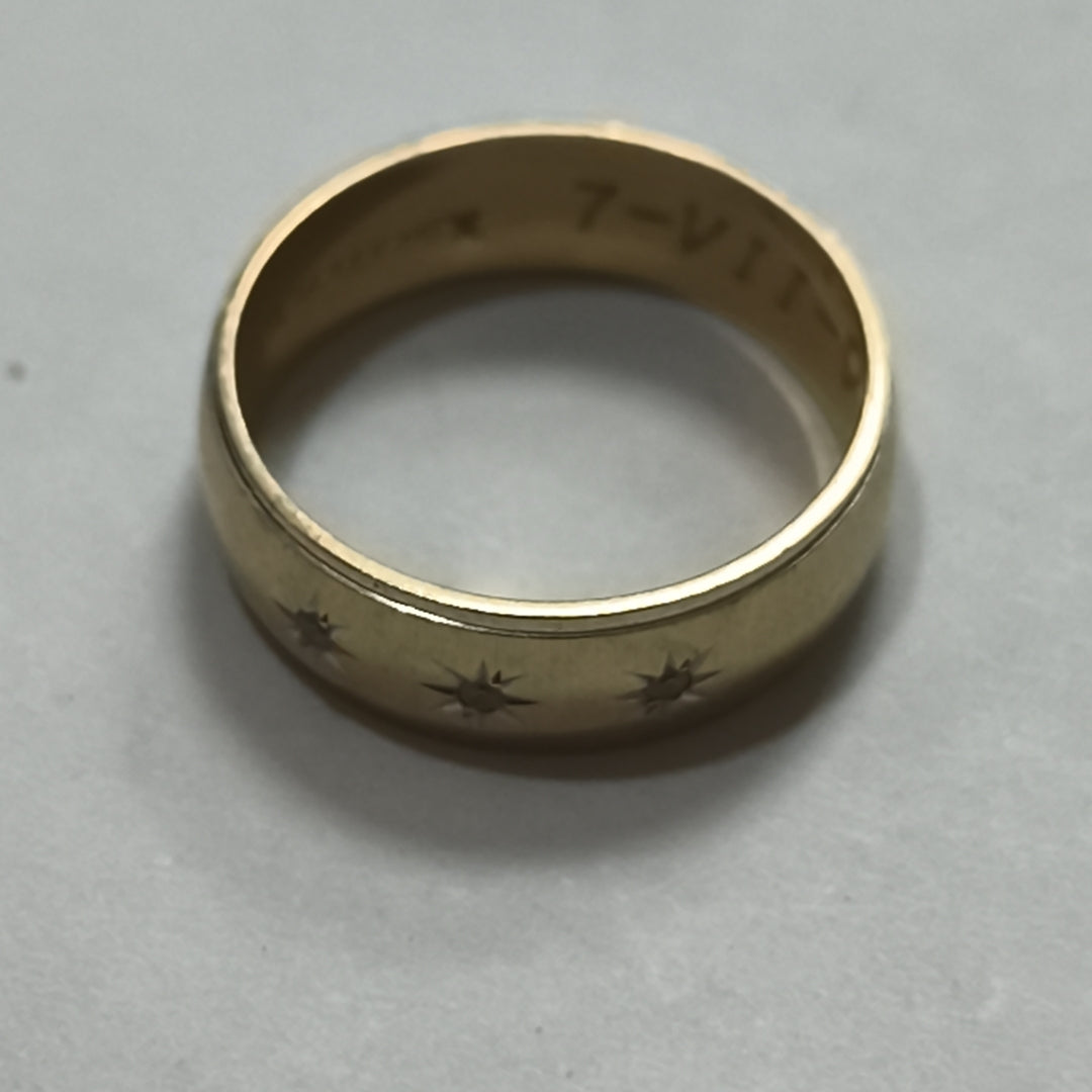 ARGOLLA ORO 14 K 2.8 GRMS (SEMINUEVO)