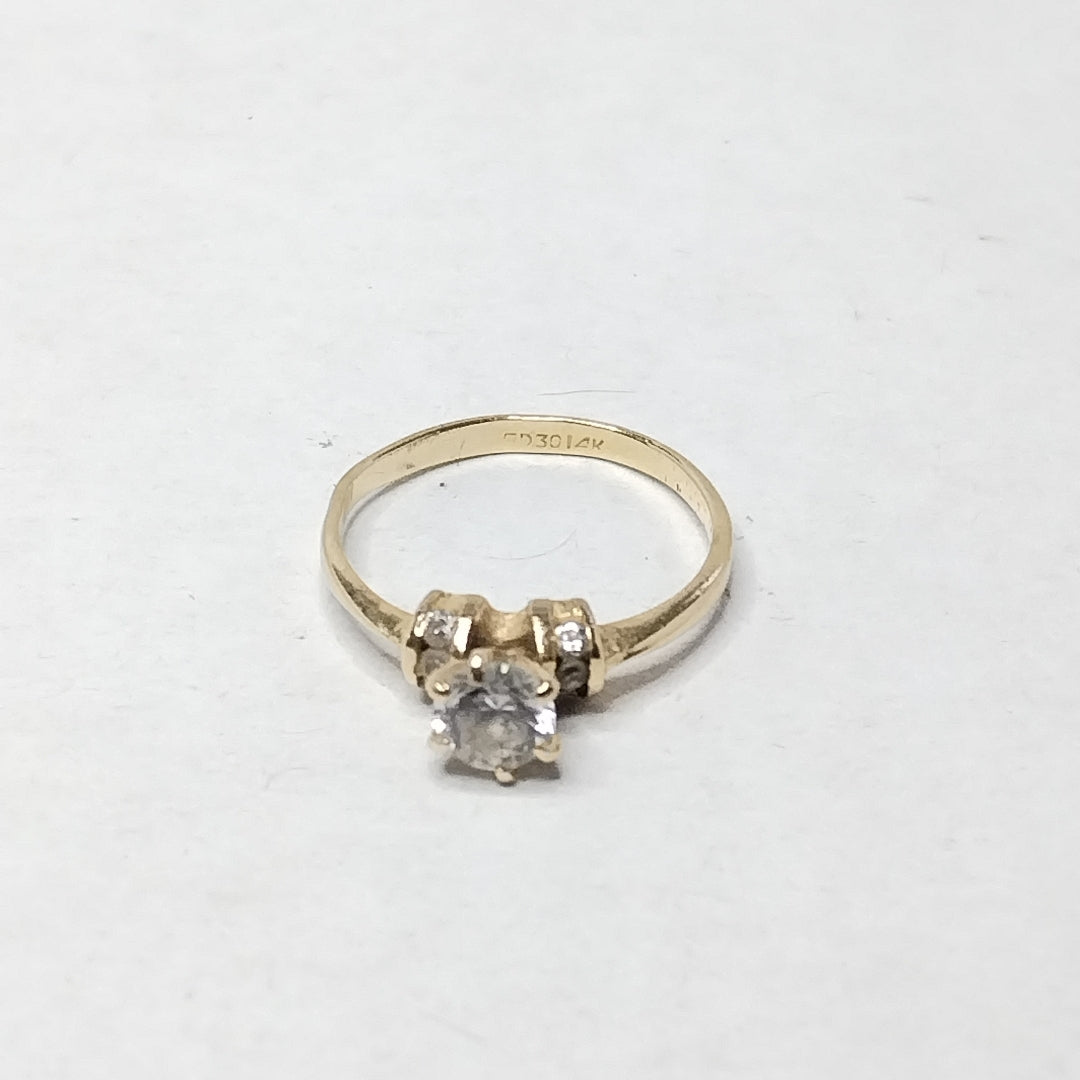 ANILLO ORO 14 K 1,90 GRMS (SEMINUEVO)
