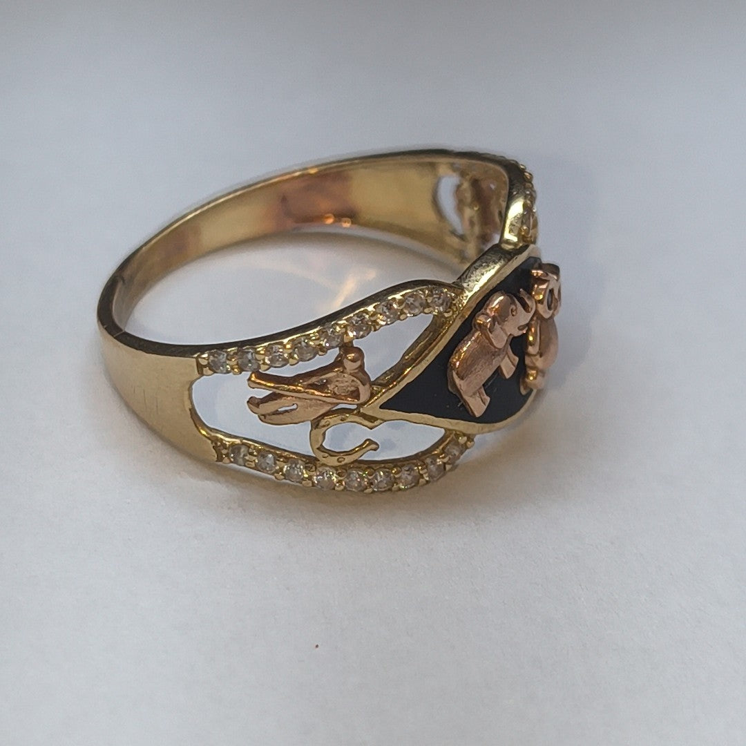 ANILLO ORO 14 K 3,20 GRMS (SEMINUEVO)