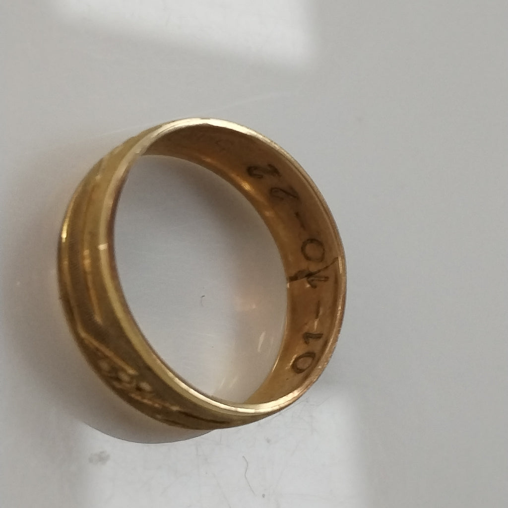 ARGOLLA ORO 10 K 2,10 GRMS (SEMINUEVO)