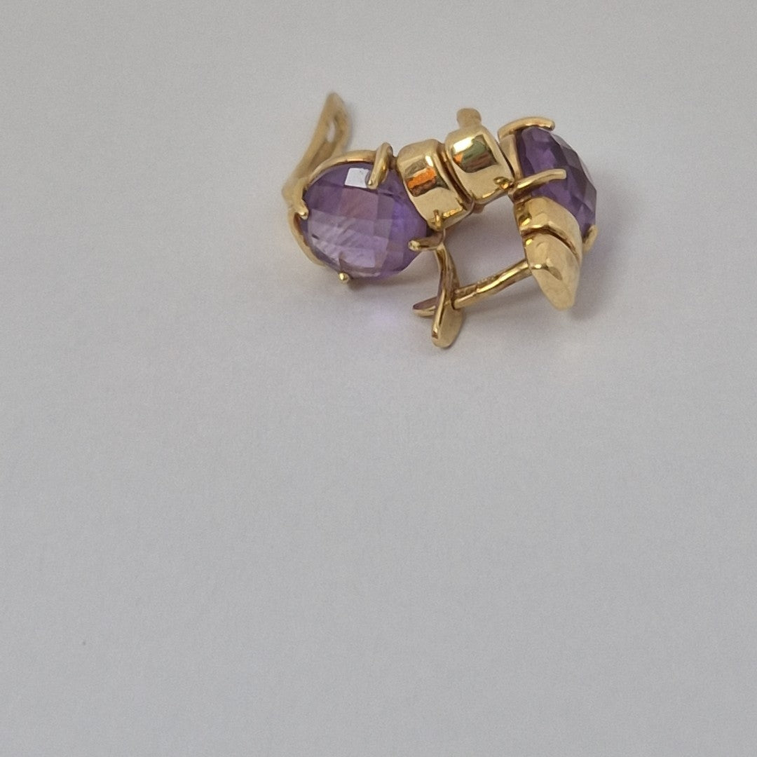 ARETES PAR ORO 14 K 4.3 GRMS (SEMINUEVO)