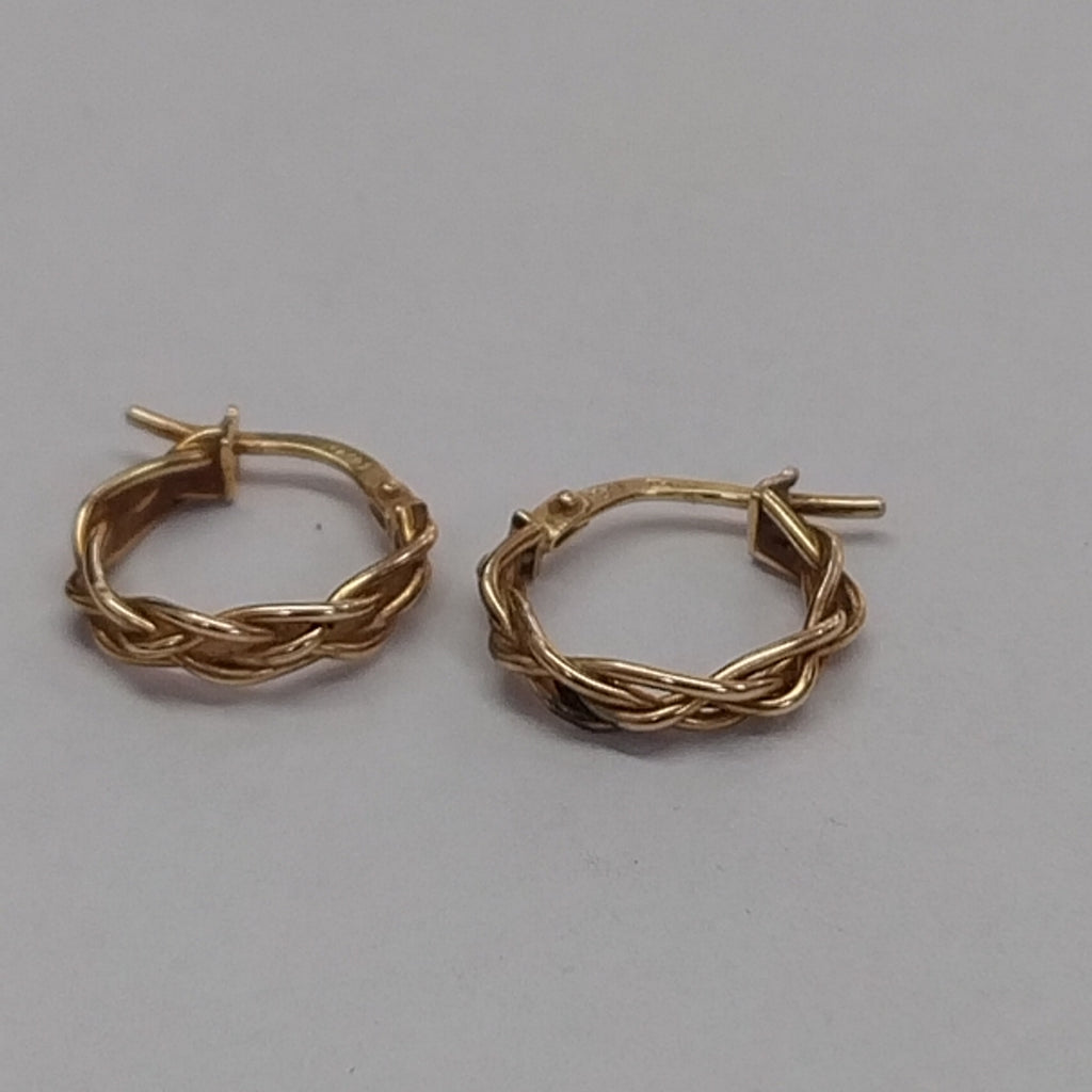 ARRACADAS PAR ORO 10 K 1.1 GRMS (SEMINUEVO)