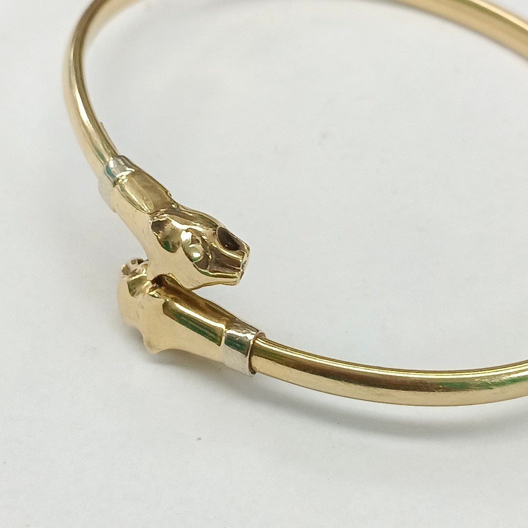 PULSERA RIGIDA ORO 14 K 10,60 GRMS (SEMINUEVO)