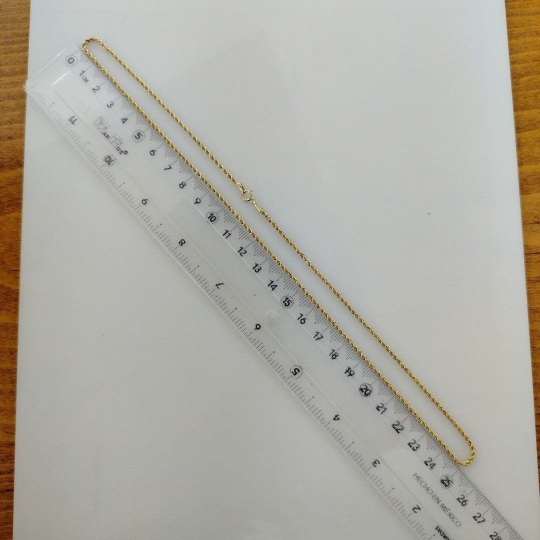 CADENA ORO 14 K 2 GRMS (SEMINUEVO)