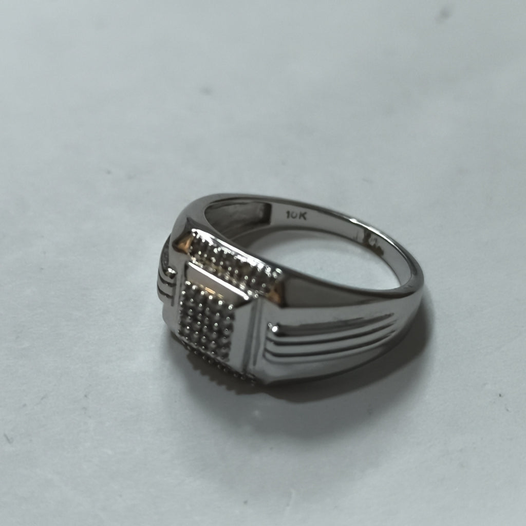 ANILLO ORO BLANCO 10 K 4,00 GRMS (SEMINUEVO)