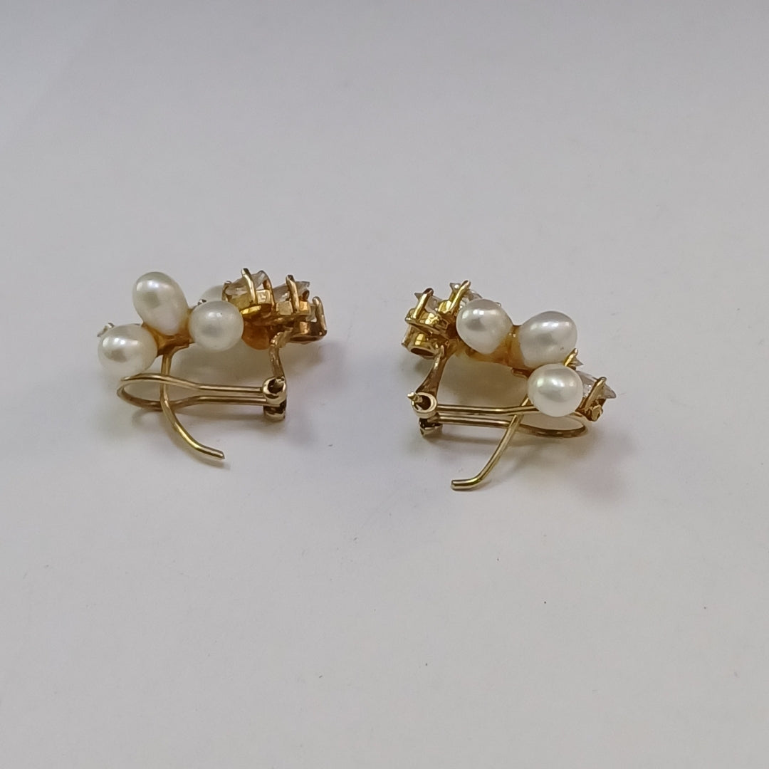 ARETES PAR ORO 10 K 4,80 GRMS (SEMINUEVO)