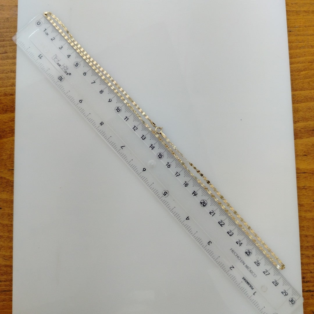 CADENA ORO 14 K 2.7 GRMS (SEMINUEVO)