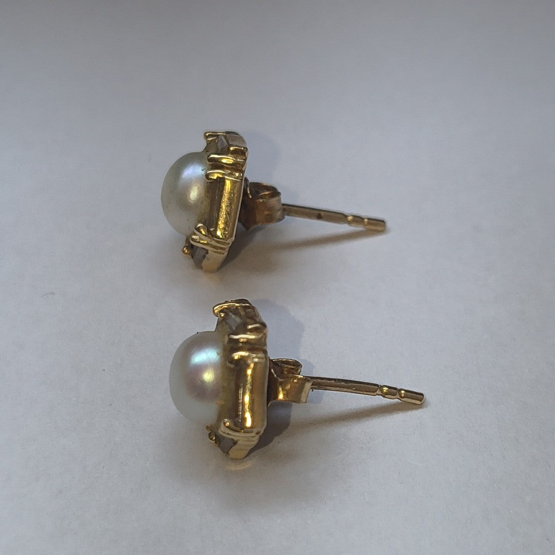 BROQUELES PAR ORO 14 K 2.6 GRMS (SEMINUEVO)
