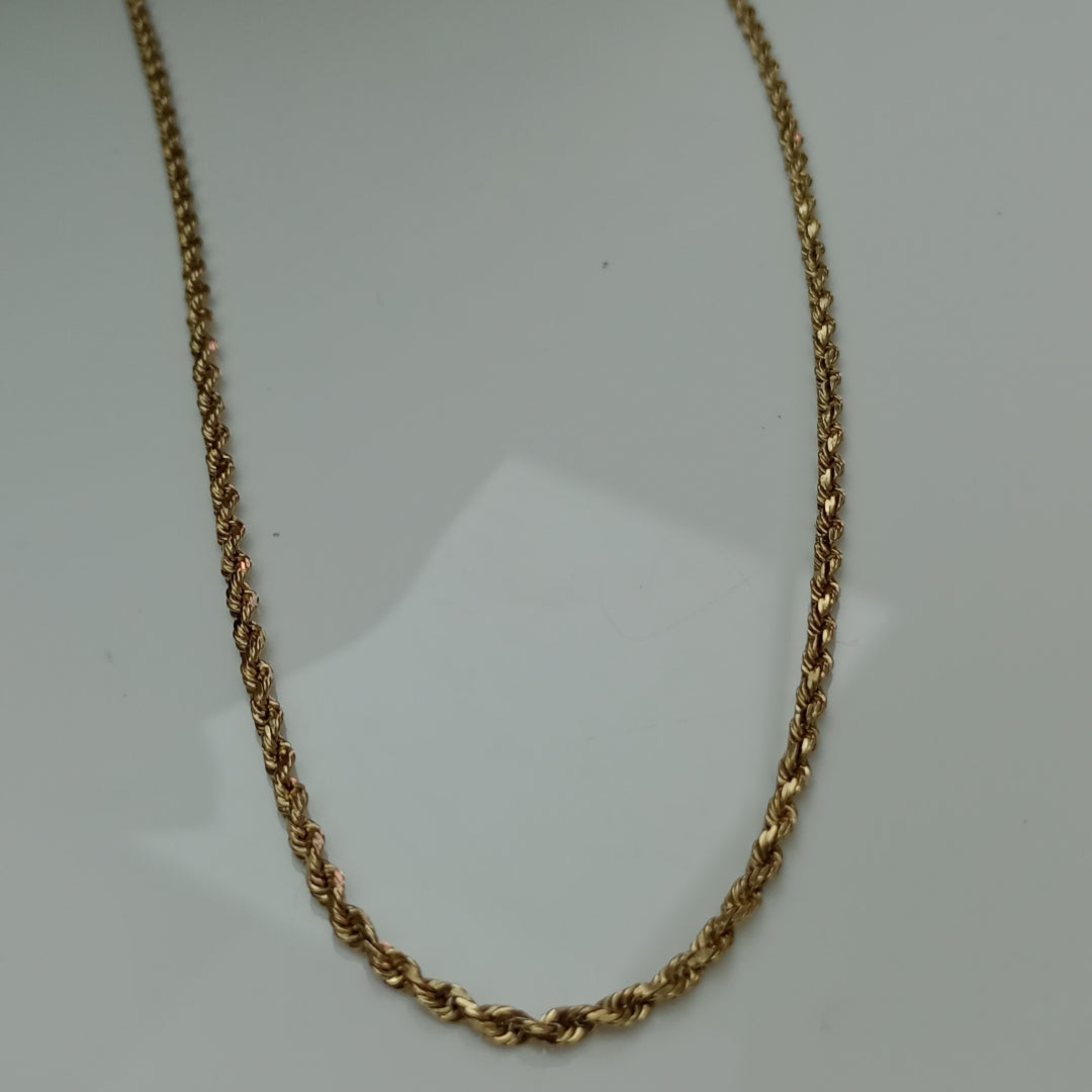 CADENA ORO 14 K 8,90 GRMS (SEMINUEVO)