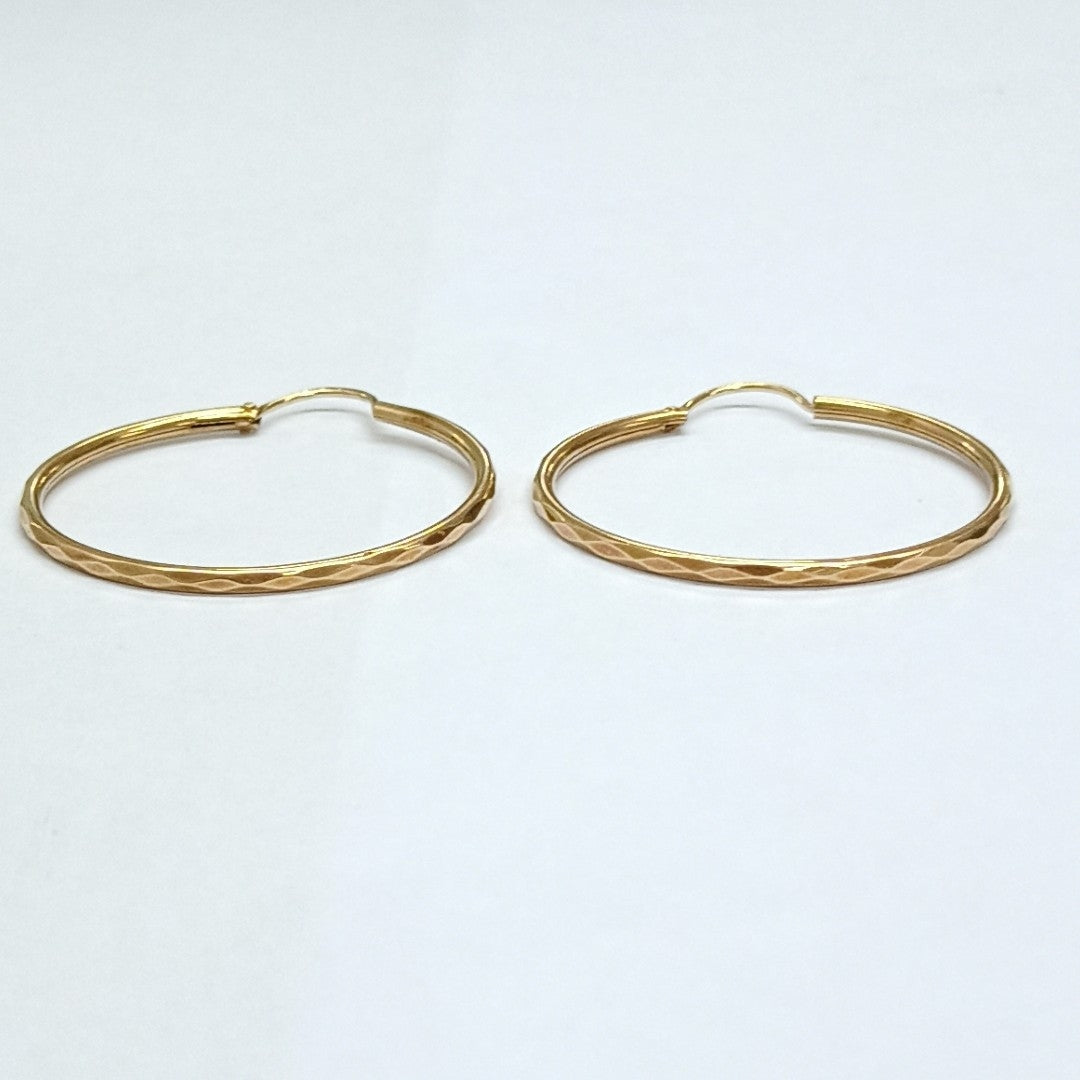 ARRACADAS PAR ORO 10 K 2.2 GRMS (SEMINUEVO)