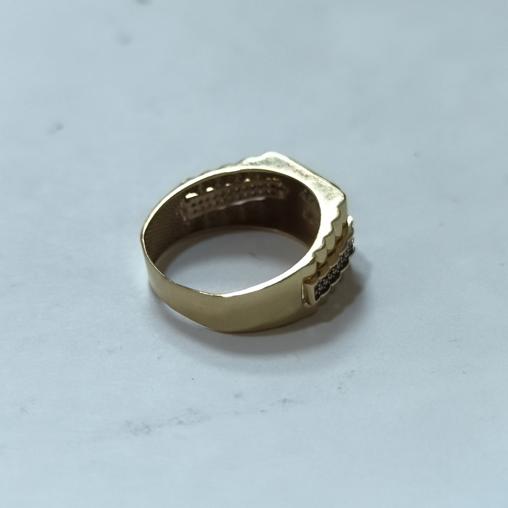 ANILLO ORO 10 K 5,10 GRMS (SEMINUEVO)