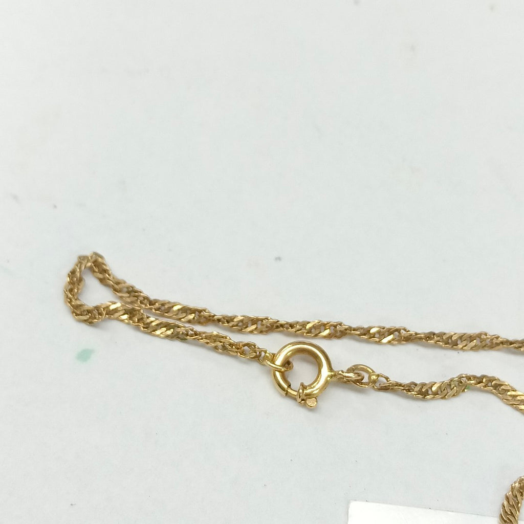 CADENA,DIJE ORO 18 K 4,20 GRMS (SEMINUEVO)