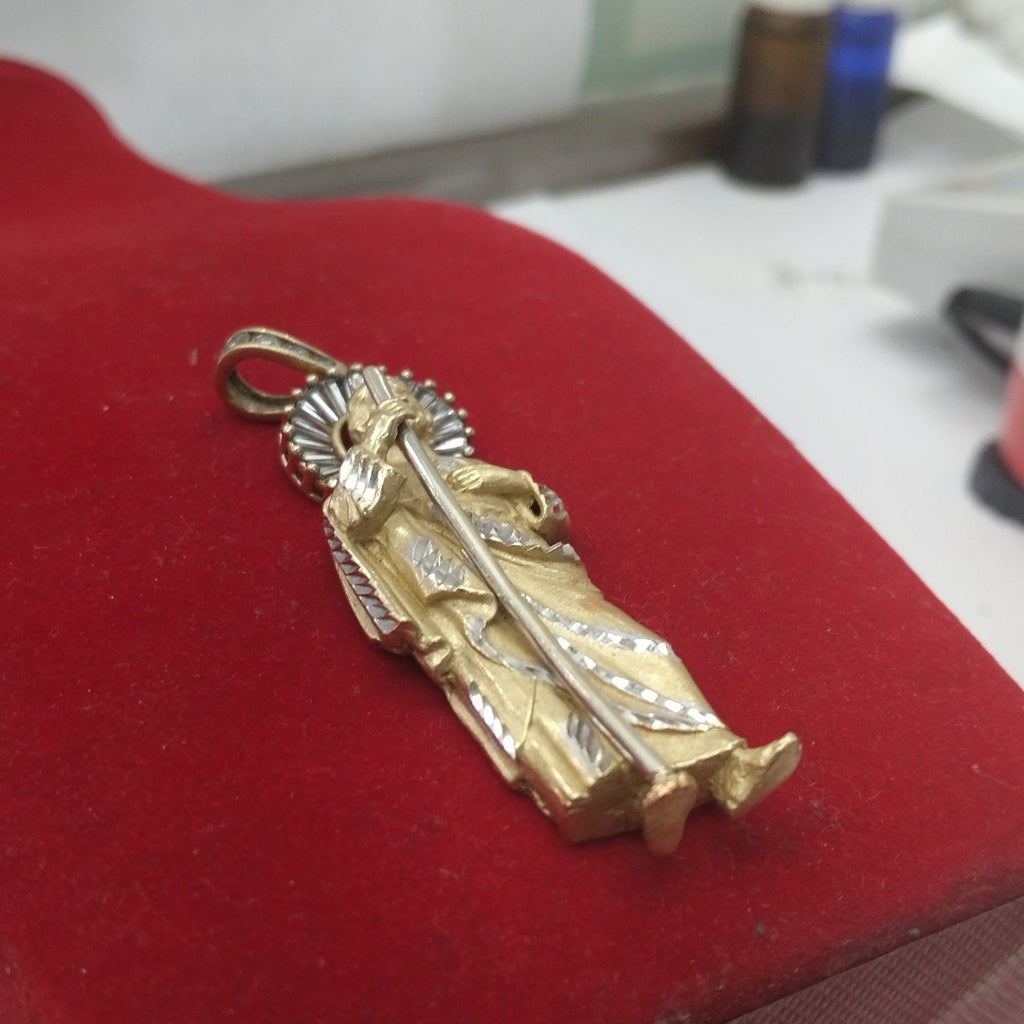 DIJE ORO,ORO BLANCO 14 K 20,90 GRMS (SEMINUEVO)