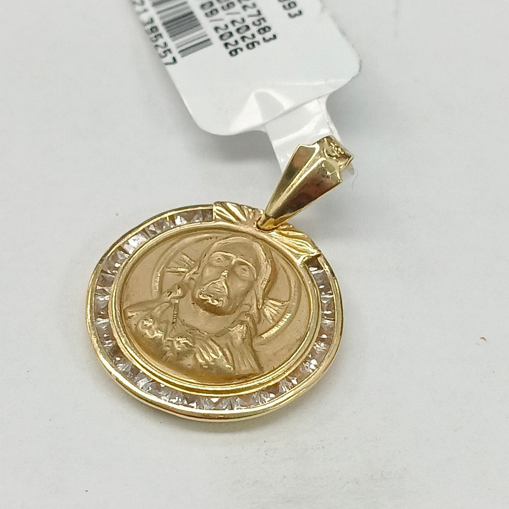 MEDALLA RELIGIOSA ORO 14 K 2 GRMS (SEMINUEVO)