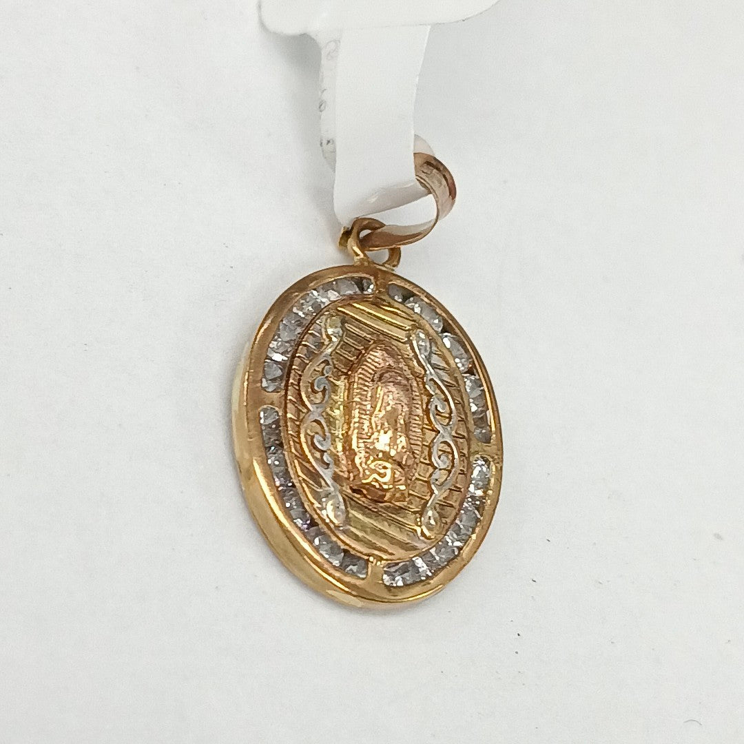 MEDALLA RELIGIOSA ORO 14 K 1,40 GRMS (SEMINUEVO)