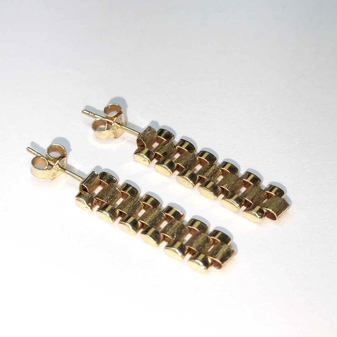 ARETES PAR ORO 14 K 2,60 GRMS (SEMINUEVO)